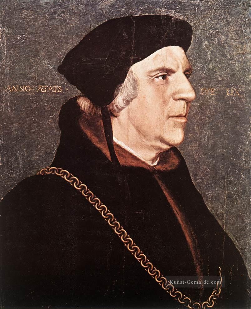 Porträt von Sir William Butts Renaissance Hans Holbein der Jüngere Ölgemälde